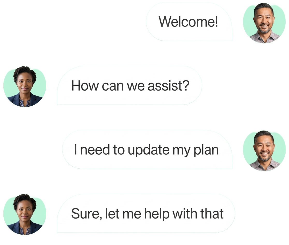 Support dialog